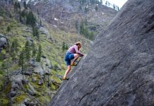 Skały wspinaczkowe przy Hotelu Kmicic